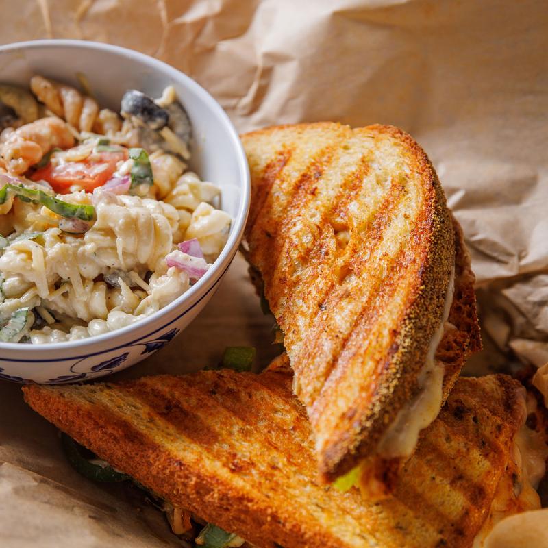 Spicy Jamaican Chicken Panini photo