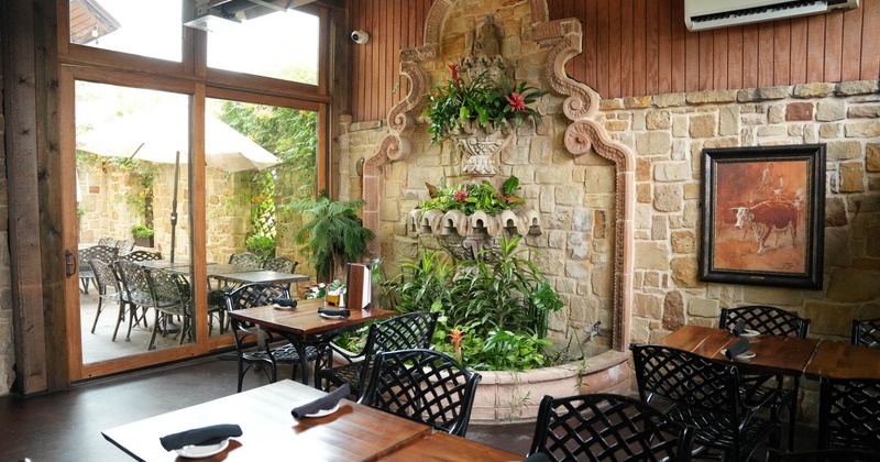 Restaurant dining area