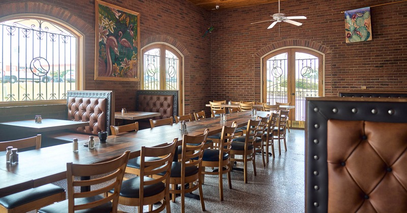 Interior, main seating space