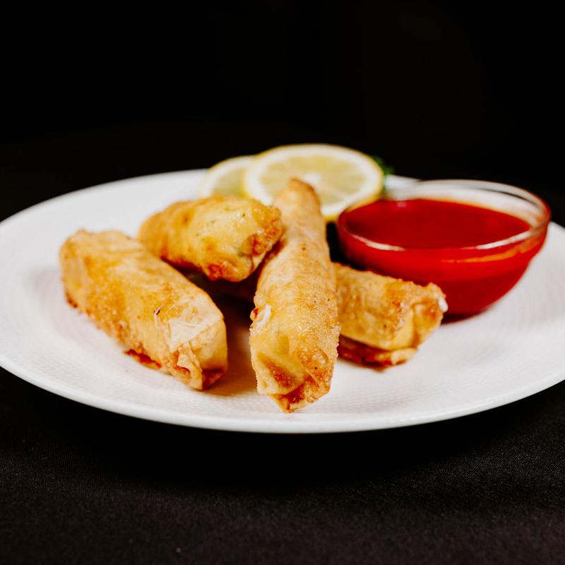 Wonton Wrapped Mozzarella Sticks (4) photo