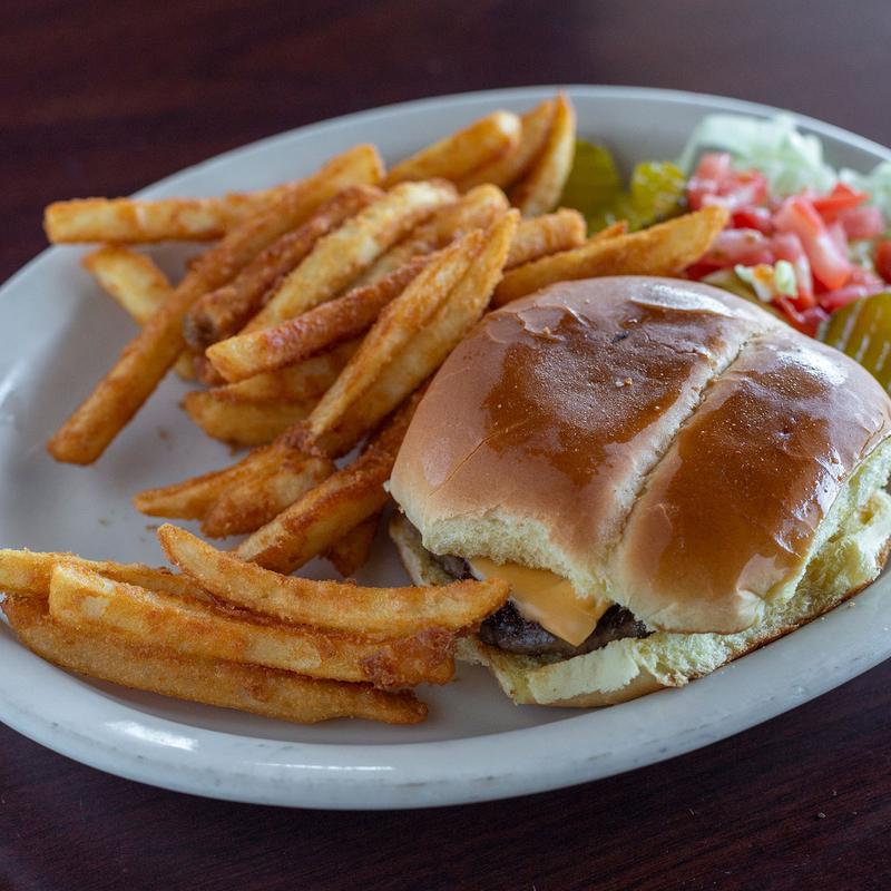 Cheeseburger And Fries photo
