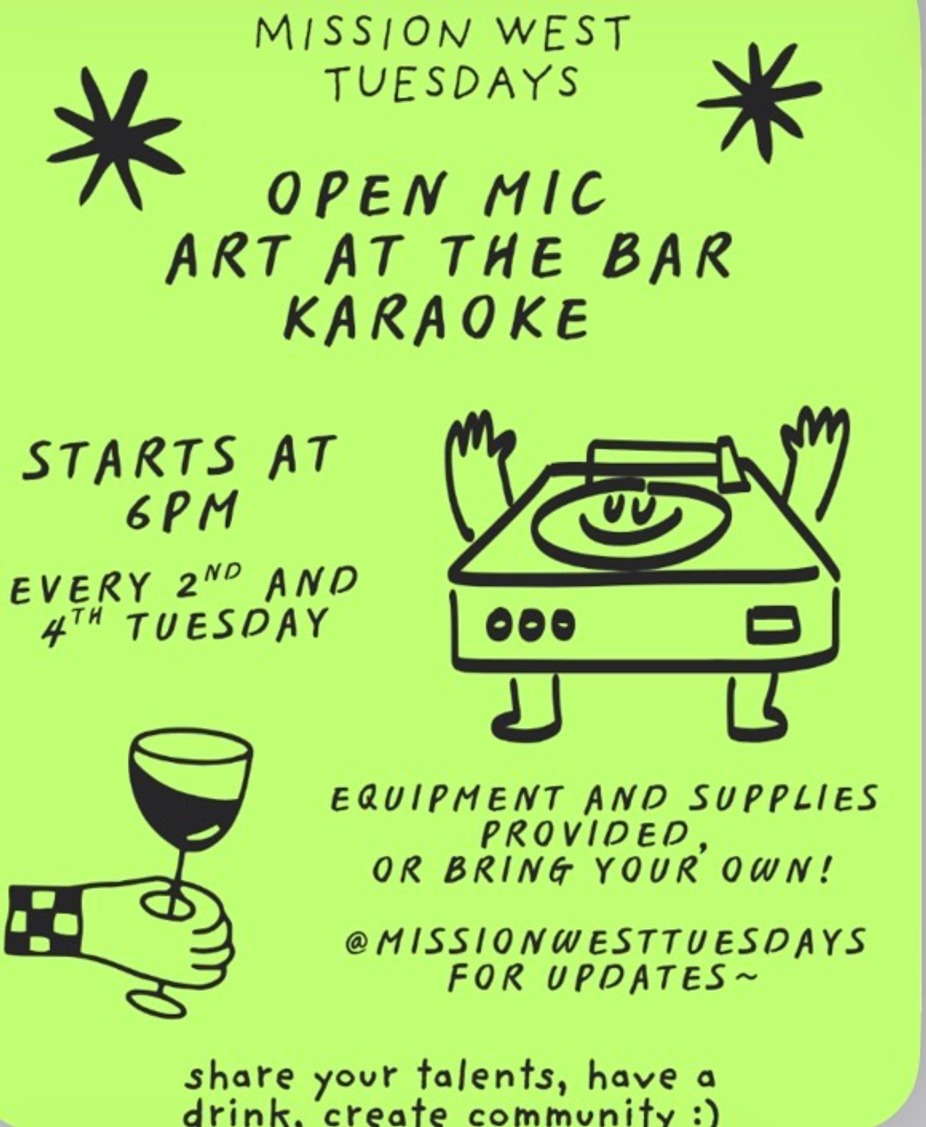 Karaoke/ Open Mic /Art at the Bar event photo