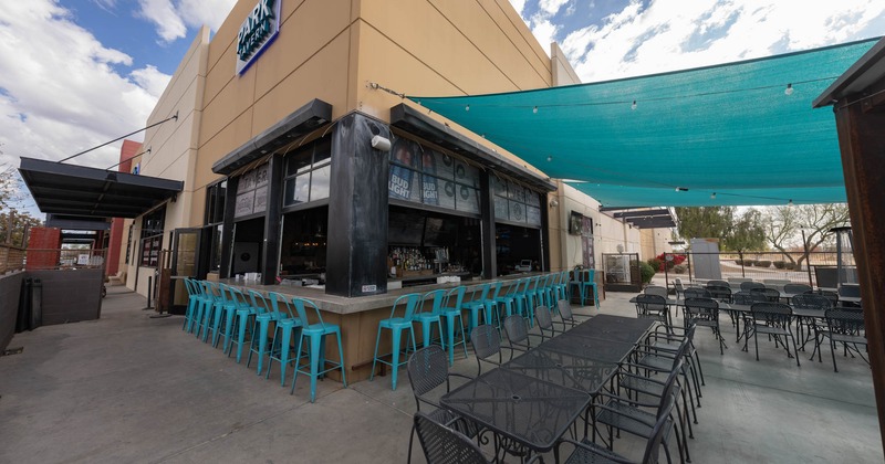 Exterior seating area