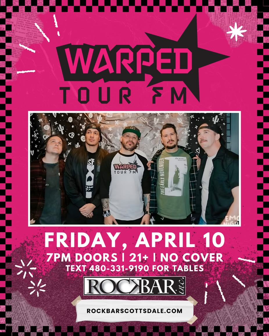 Warped Tour FM event photo
