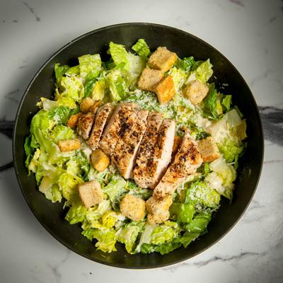 Chicken Caesar Salad.