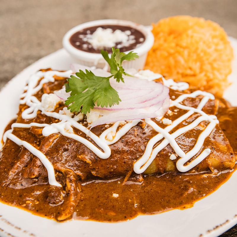 Chicken Mole Enchiladas photo
