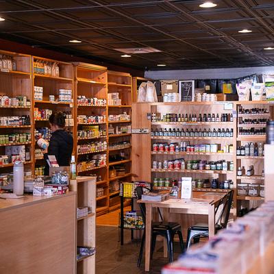 GArden Herb Shop interior.
