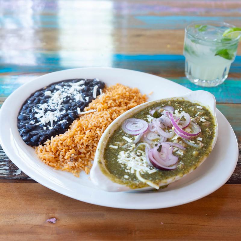 Chile Verde Platter photo