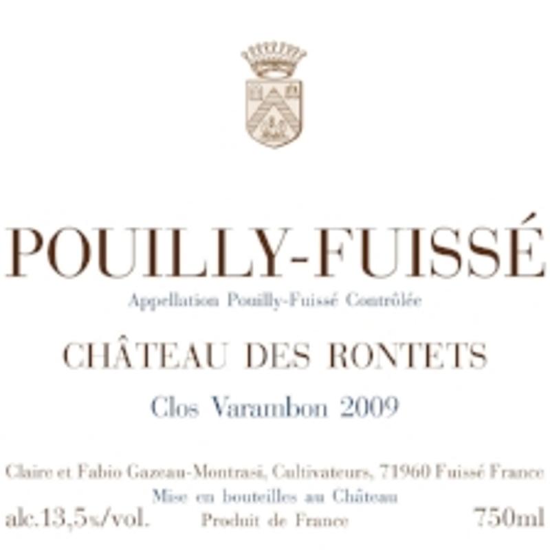 2020 Chardonnay, Chateau des Rontets, Clos Varambon, Pouilly-Fuisse, Burgundy, France photo