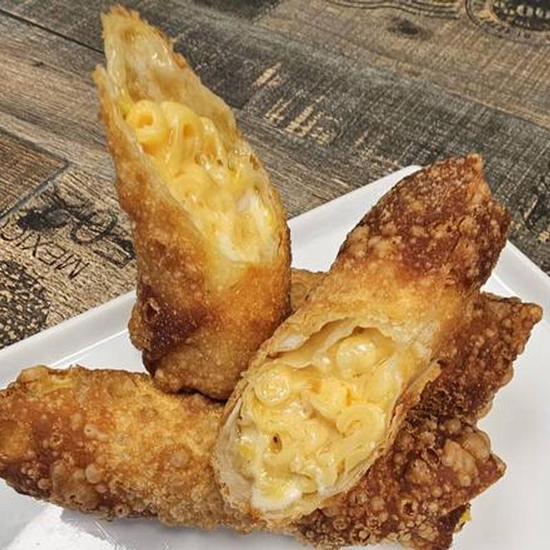 Vegan Mac & Cheese Krispy Roles photo