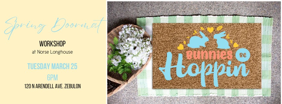 Spring Doormat Workshop in Zebulon event photo