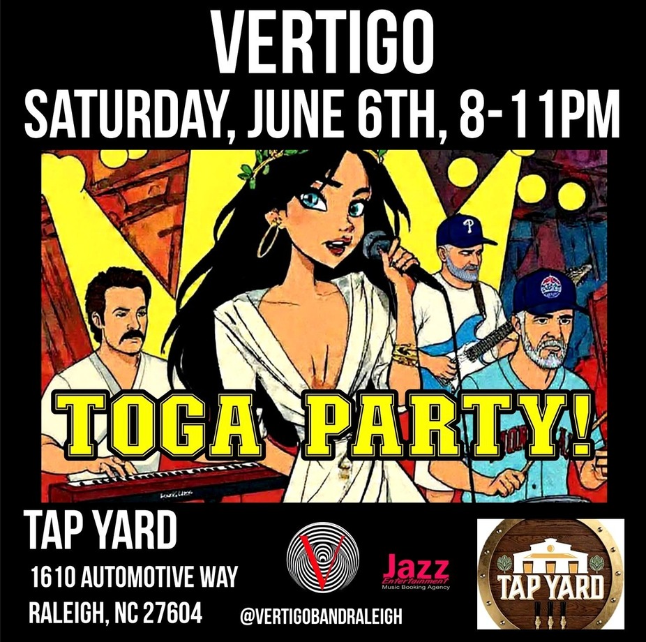 Vertigo LIVE and Tap Yard Toga Party event photo