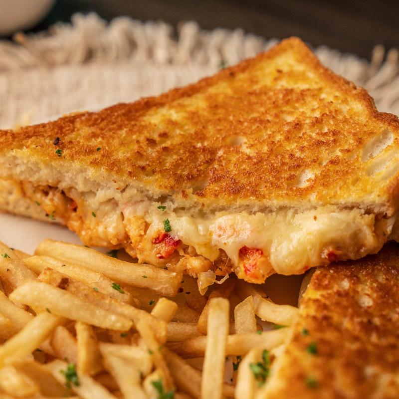 3 Cheese Lobster Grilled Cheese photo