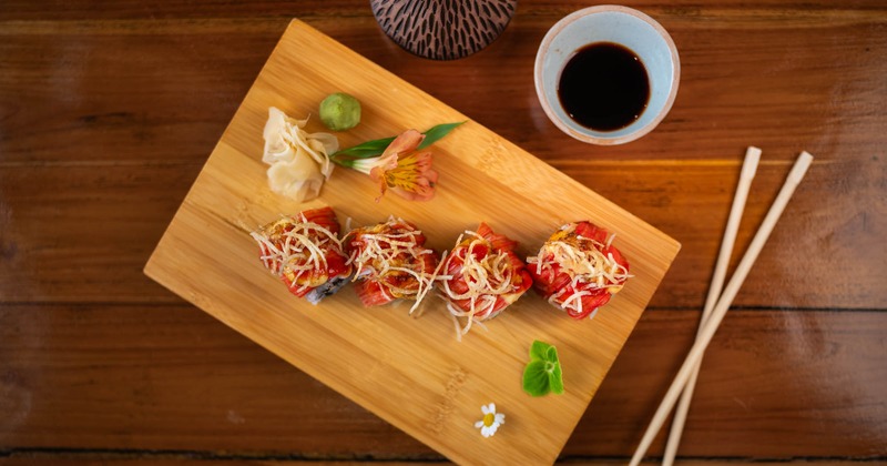 Signature sushi roll