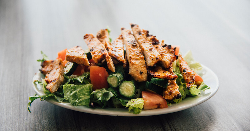 Fattoush Salad with Chicken