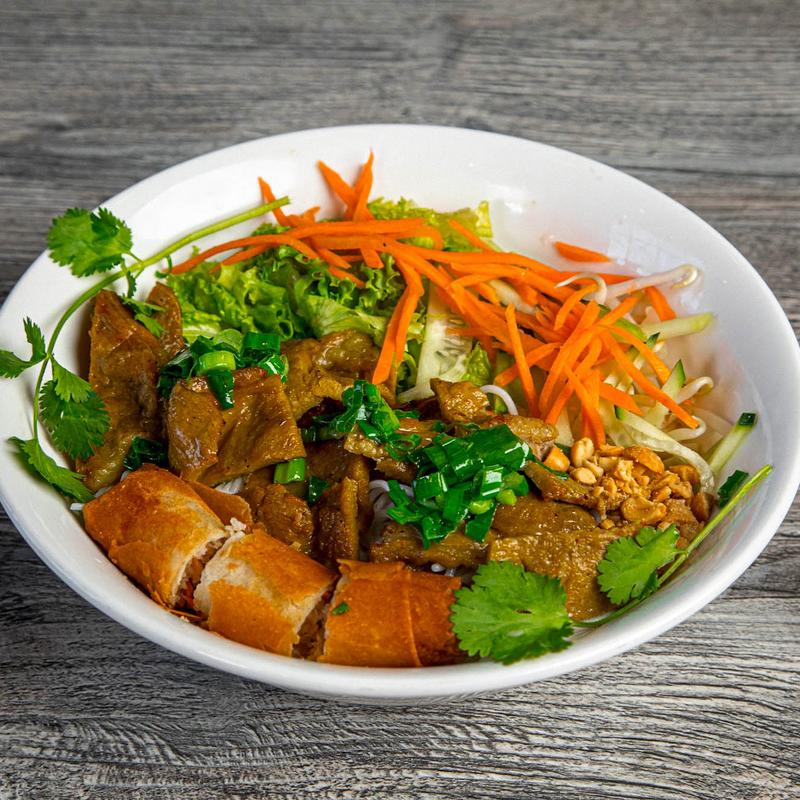 menu item 7 of 11, B6. Charbroiled Beef with Vermicelli