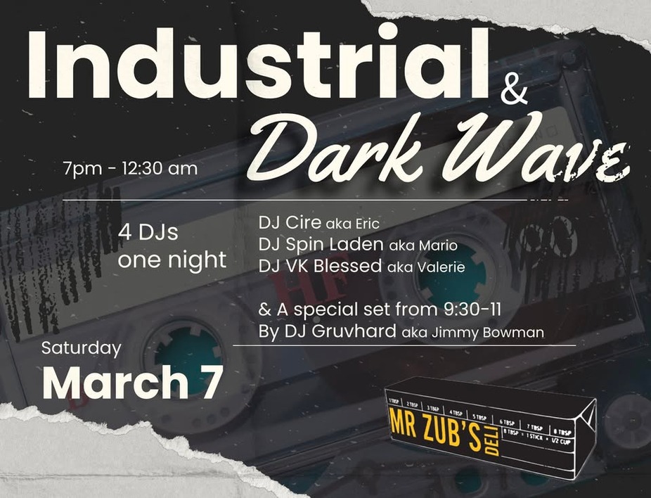 Industrial / Dark Wave Dance Party! event photo