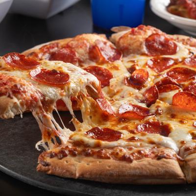 Pepperoni pizza.