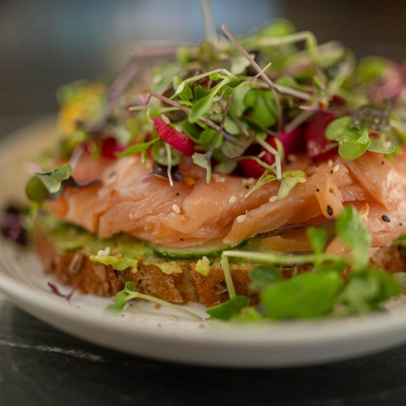 menu item 1 of 11, Avo Lox Toast