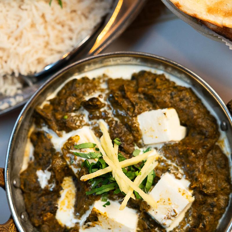 menu item 6 of 12, Saag Paneer