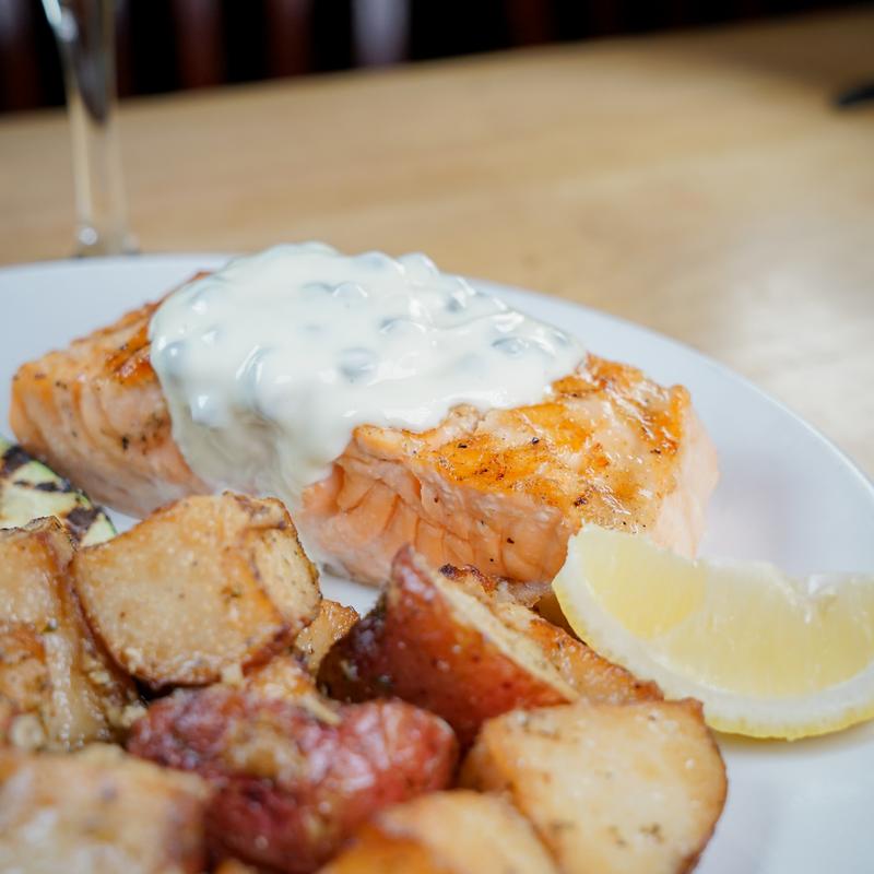 *Grilled Salmon Filet (GF) photo