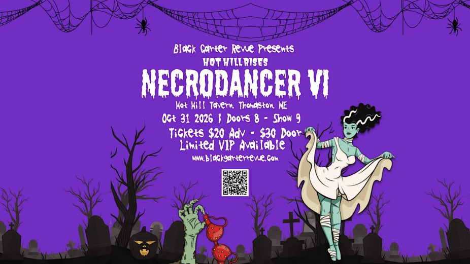 NecroDancer – Hot Hill Rises: A scandalous Halloween burlesque bash event photo