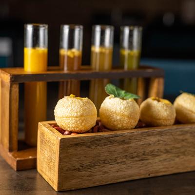 Pani puri sampler