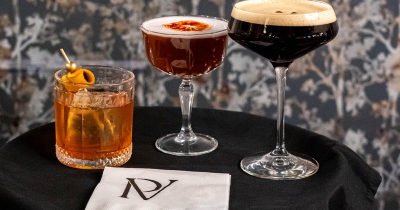 Three different cocktails