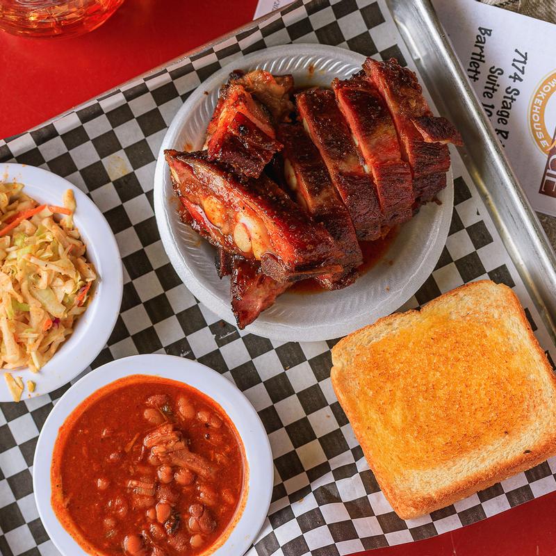 Rib Tips with 2 sides & Texas Toast photo