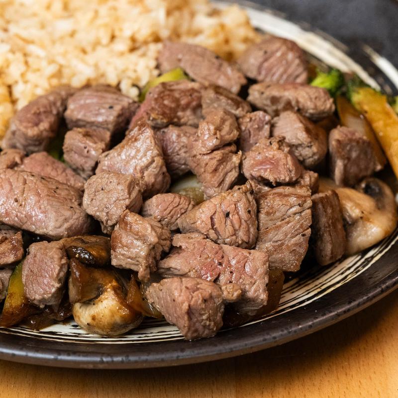 menu item 1 of 12, 3. Hibachi Steak