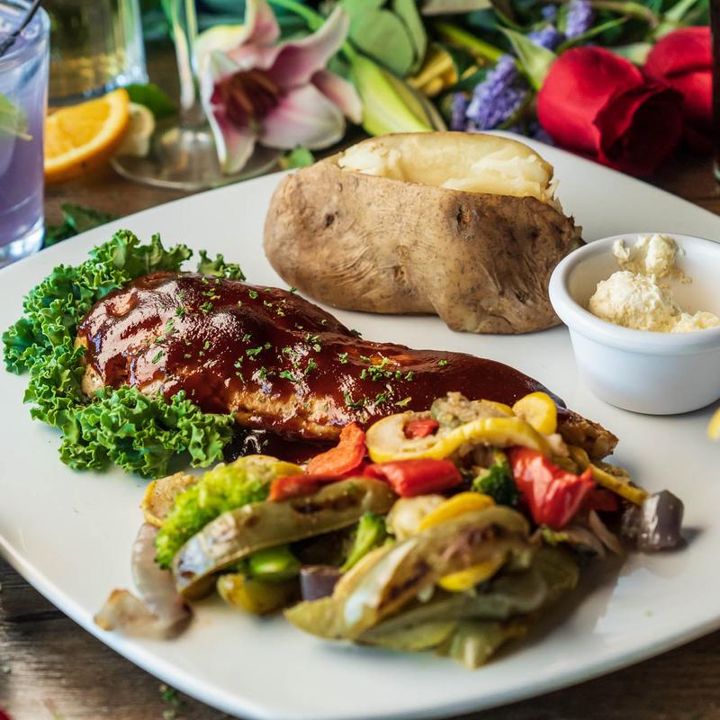 Bourbon - Glazed Chicken Breast photo