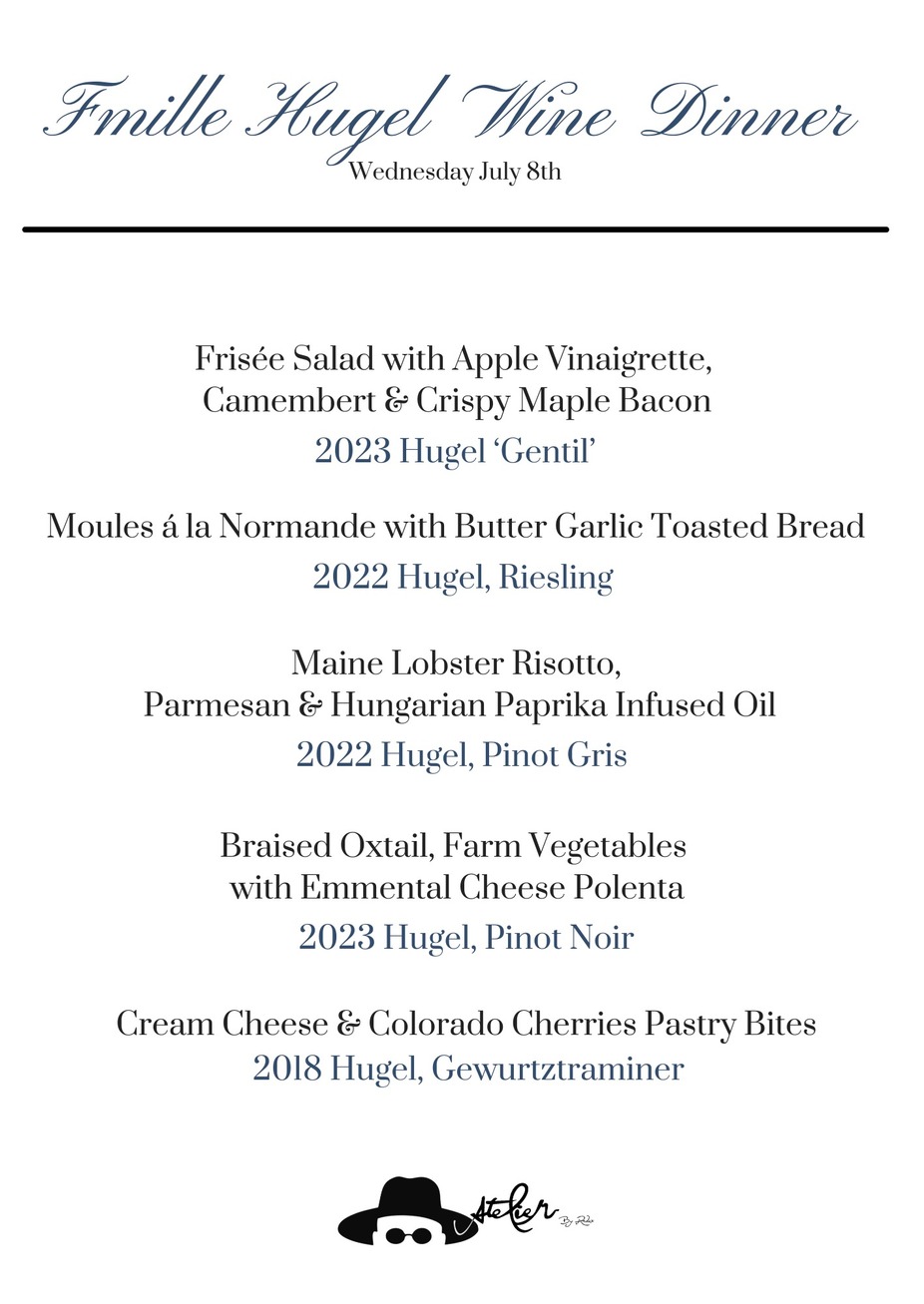 Famille Hugel Wine Dinner event photo