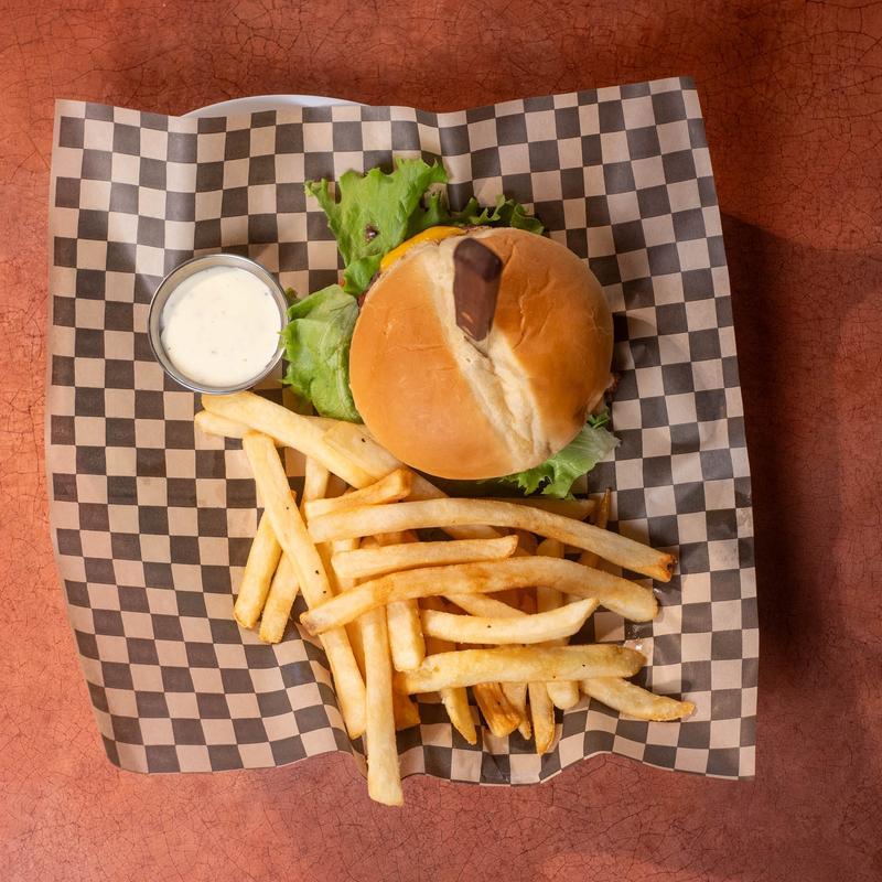 menu item 9 of 14, Bacon Cheeseburger