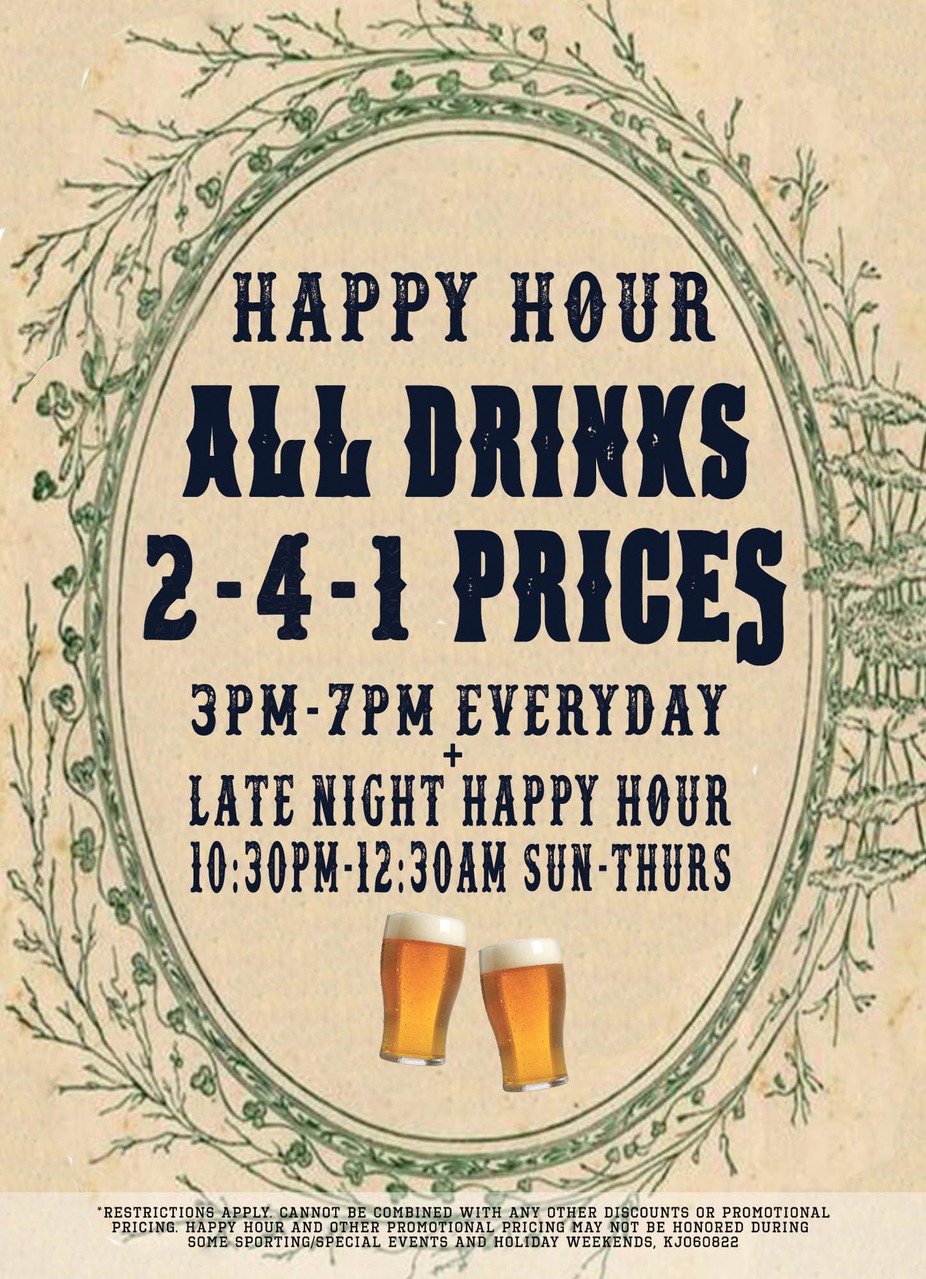 Promotional flyer advertising 