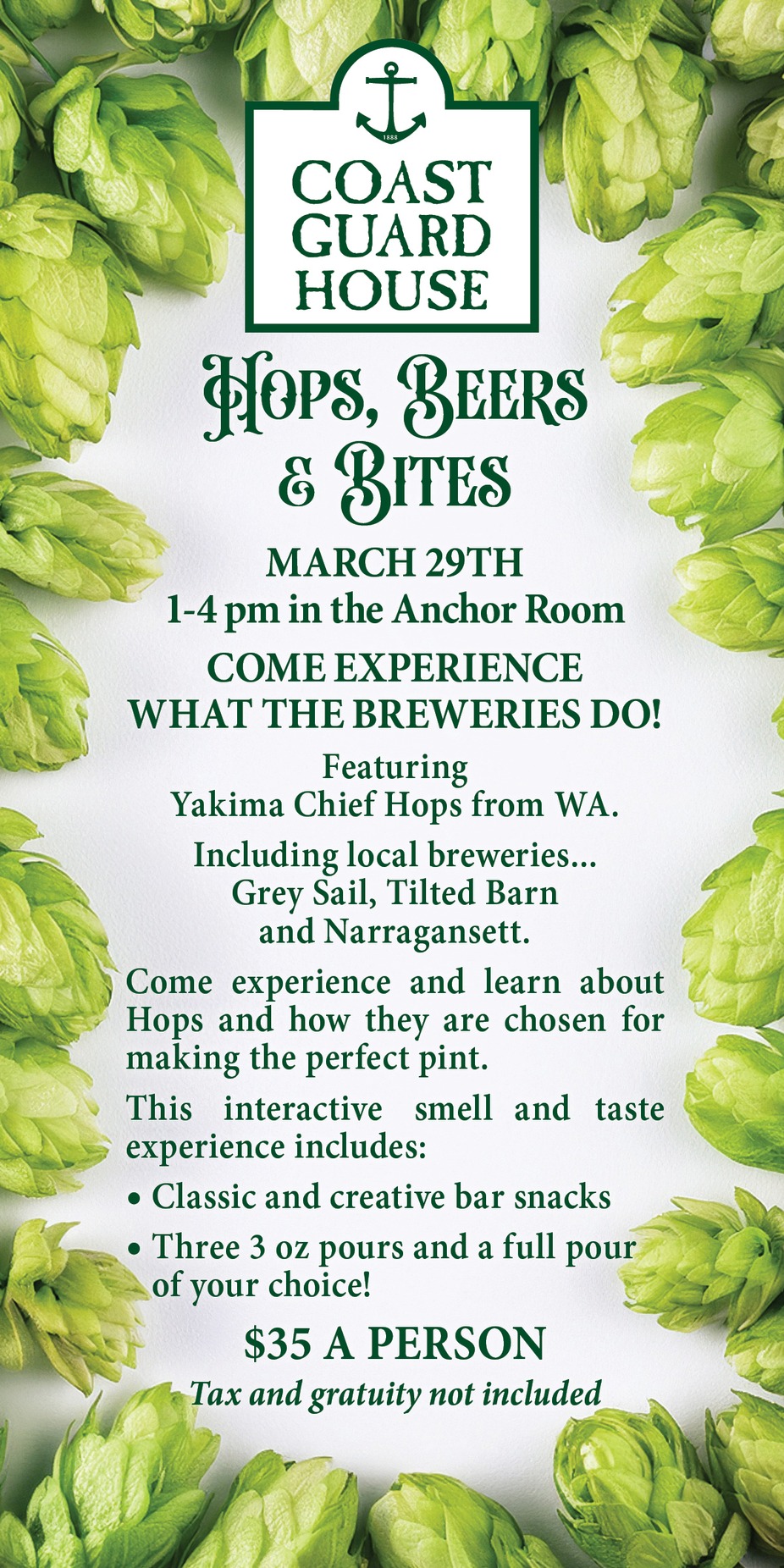 Hops, Beer & Bites event photo