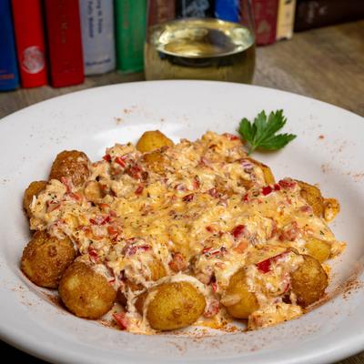Crab Asiago Gnocchi.