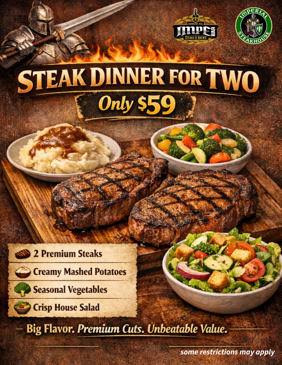 Steak Dinner For 2 event photo