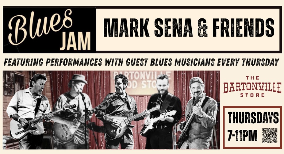 Thursdays BLUES JAM with Mark Sena & Friends event photo