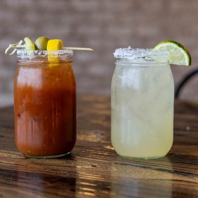 Spicy Bloody Mary and Margarita.