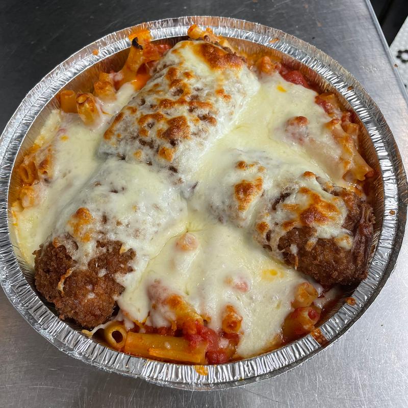 menu item 21 of 24, Eggplant alla Parmigiana Dinner