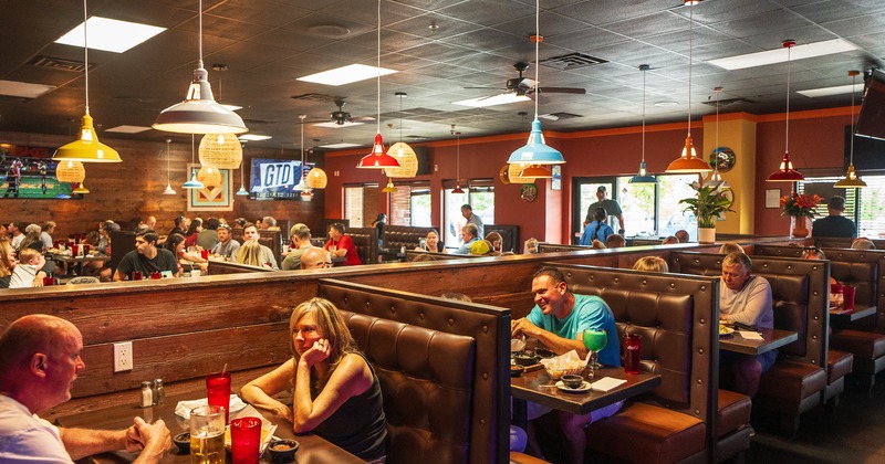 Restaurant dining area