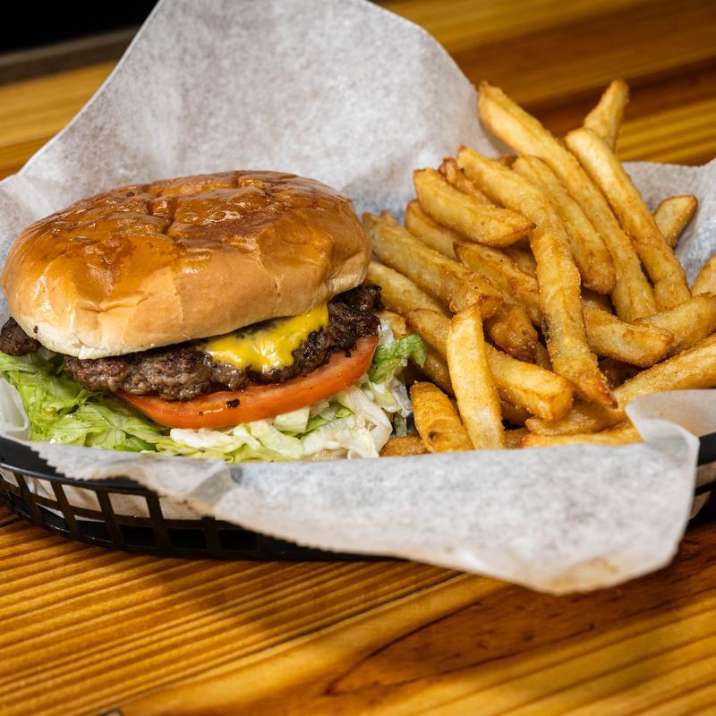 menu item 1 of 7, Cheeseburger