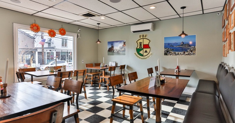 Interior, seating area