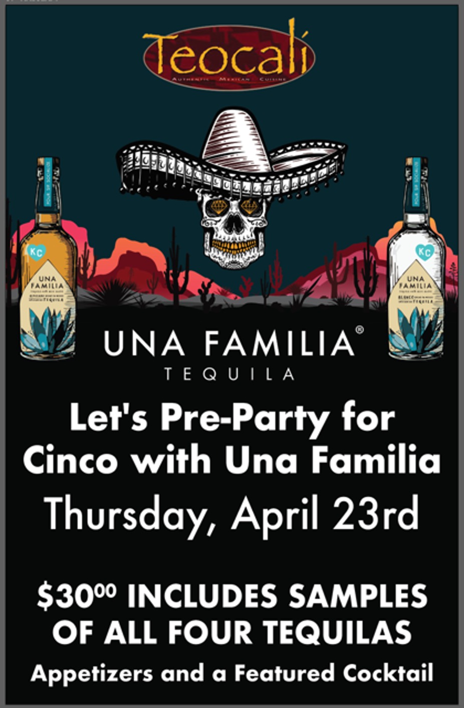 Una Familia Tequila Tasting event photo