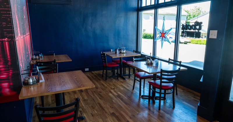 Interior, seating area