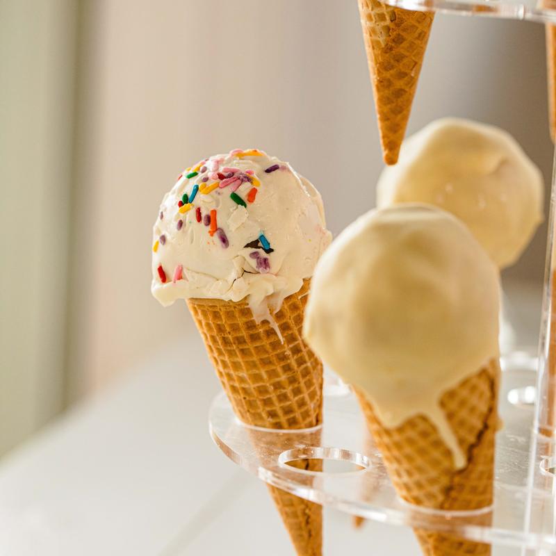Cake Pop on a Cone photo