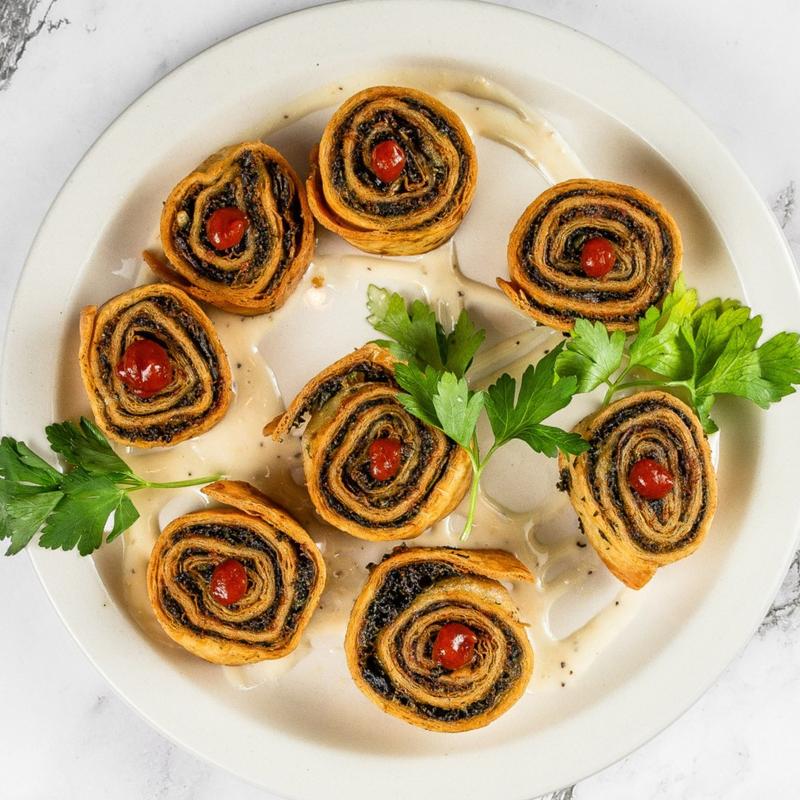 Spinach Spinwheels  (V) photo