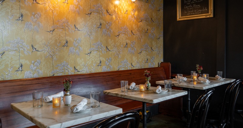 Diner tables and chairs