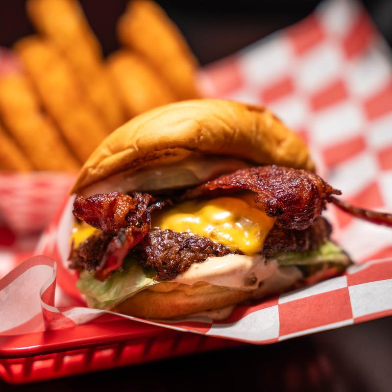 menu item 7 of 9, Sizzlin Bacon