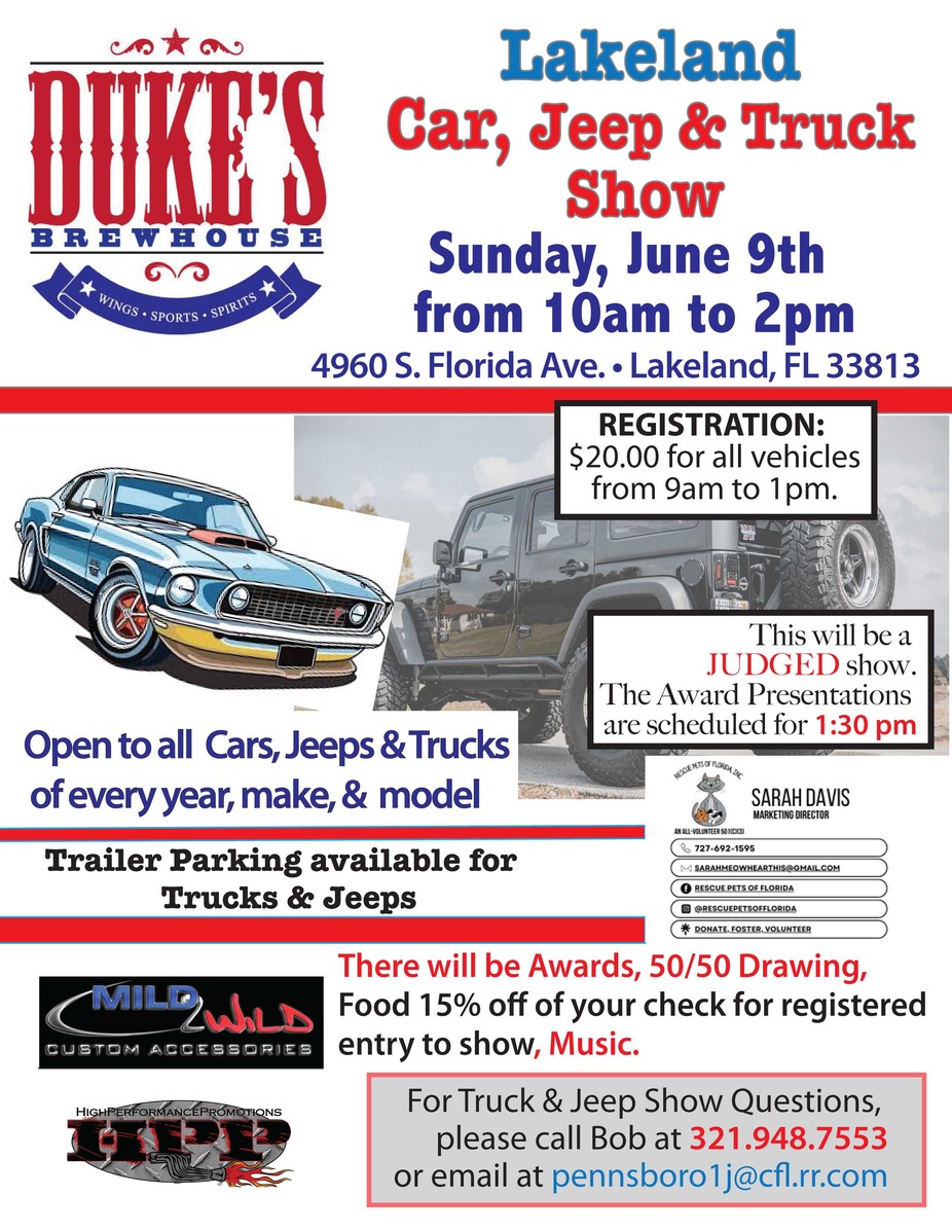 Car, Jeep & Truck Show event photo